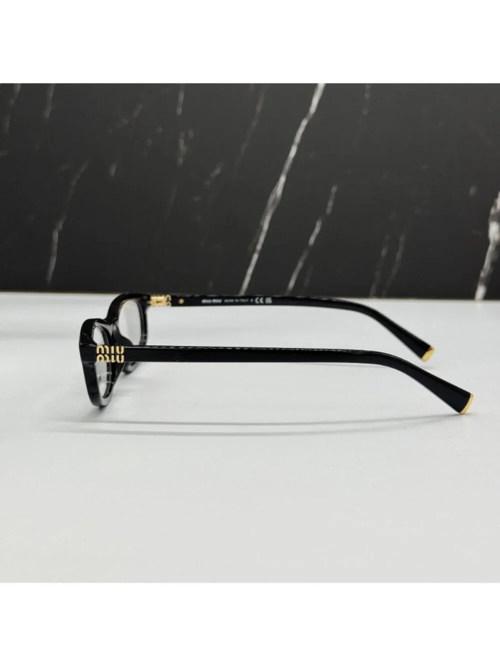 New Miu Miu MU01ZV Black Eyeglasses MU01ZV 16K1O1
